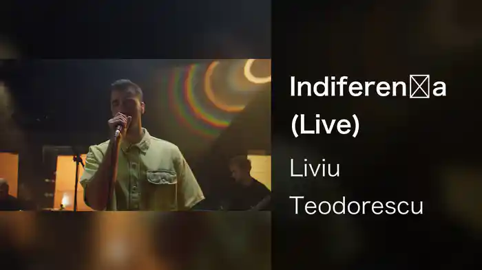Indiferența (Live)