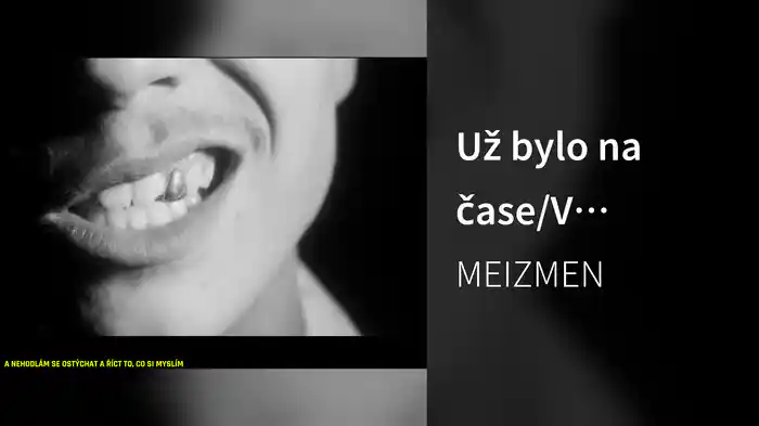Už bylo na čase/V pantoflích