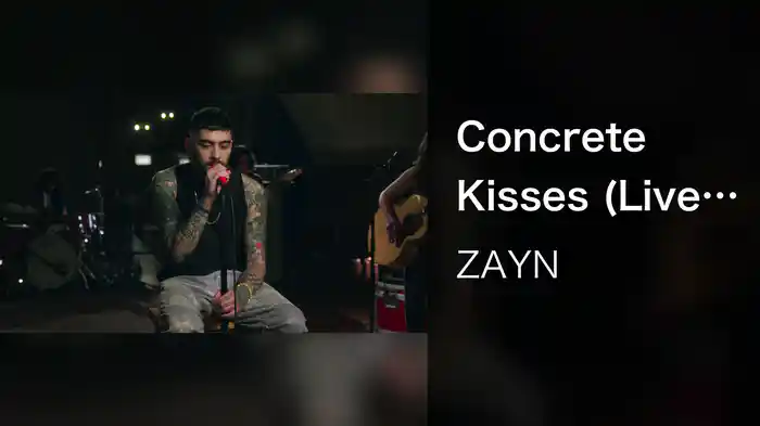 Concrete Kisses (Live Performance)
