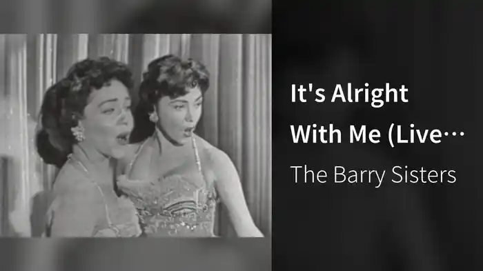 It's Alright With Me (Live On The Ed Sullivan Show, May 13, 1956)