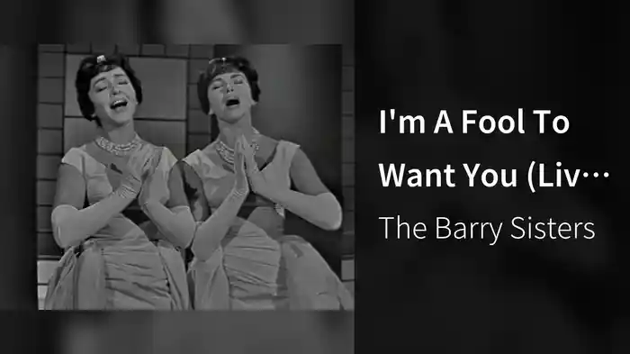 I'm A Fool To Want You (Live On The Ed Sullivan Show, November 8, 1959)