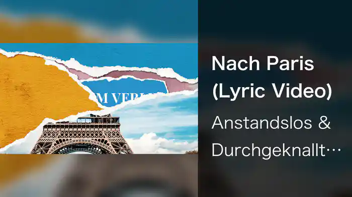 Nach Paris (Lyric Video)