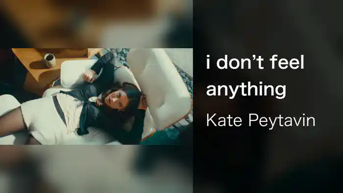 i don’t feel anything