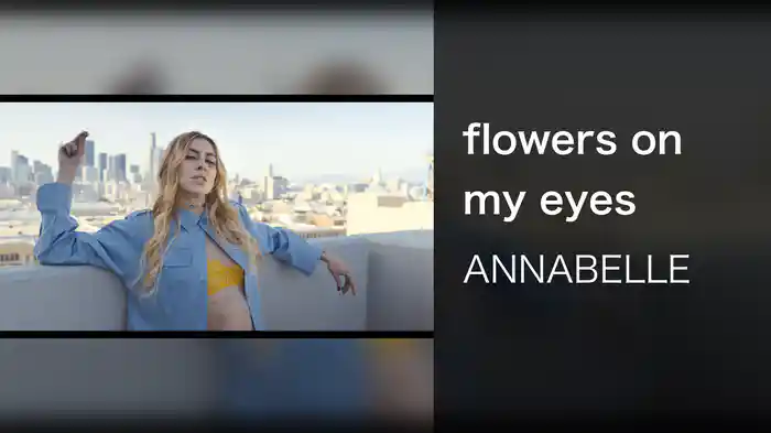 flowers on my eyes