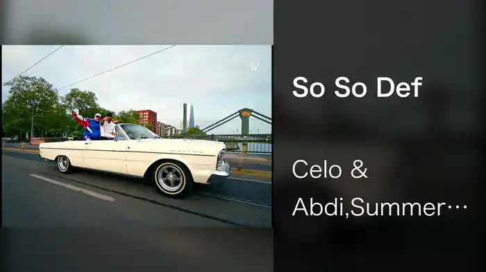 So So Def