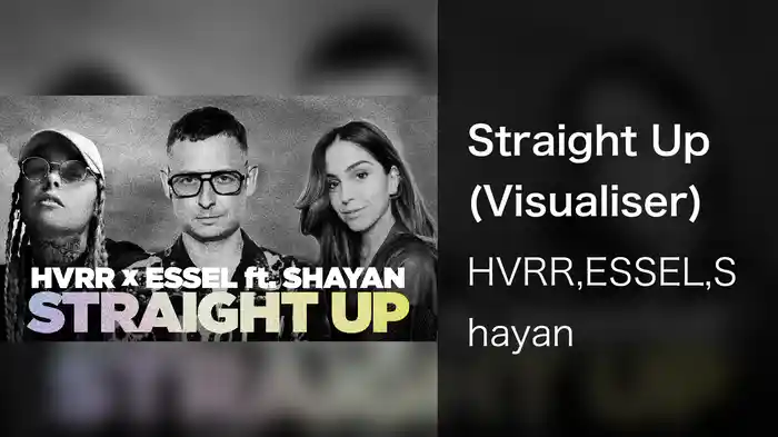 Straight Up (Visualiser)
