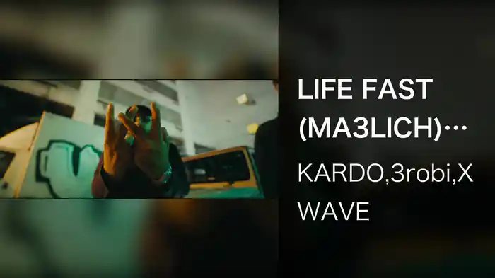 LIFE FAST (MA3LICH) (Lyric Video)