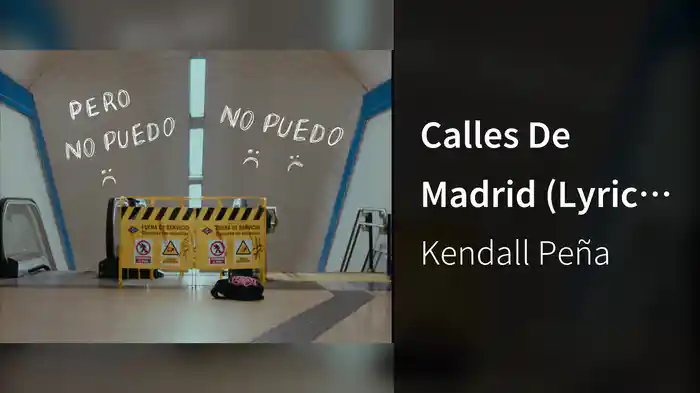 Calles De Madrid (Lyric Video)