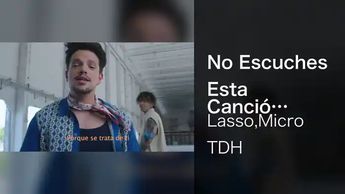 No Escuches Esta Canción (Lyric Video)