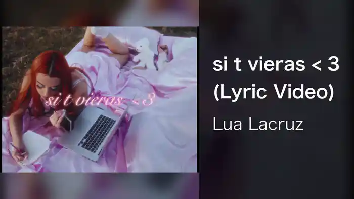 si t vieras < 3 (Lyric Video)