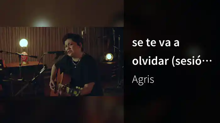 se te va a olvidar (sesión noviembre/en vivo)