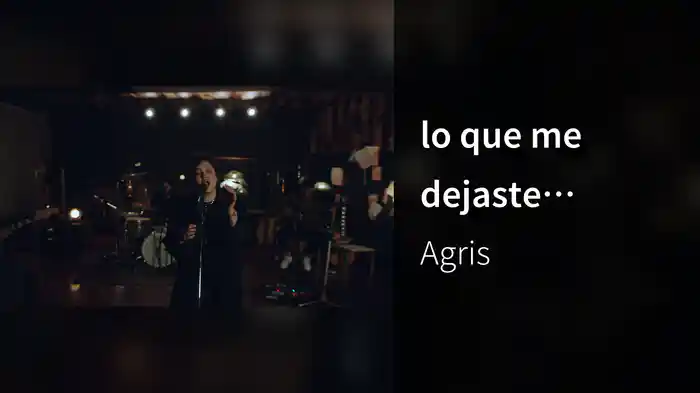 lo que me dejaste (sesión noviembre/en vivo)