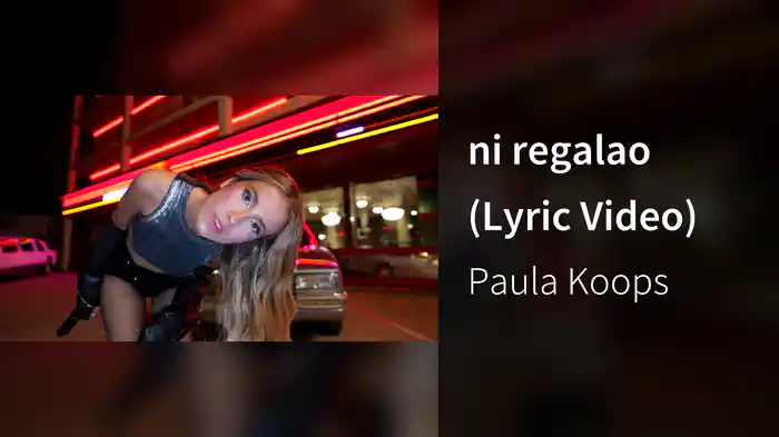 ni regalao (Lyric Video)