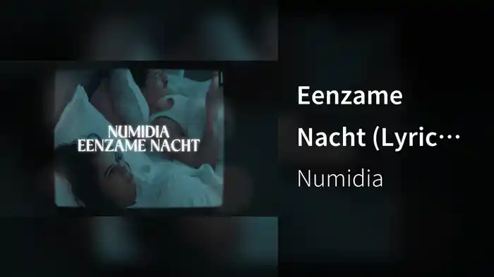 Eenzame Nacht (Lyric Video)
