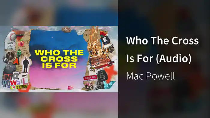 Who The Cross Is For (Audio)