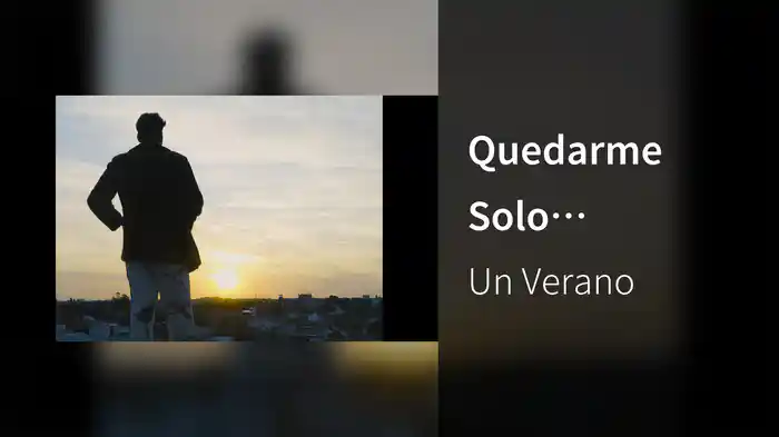 Quedarme Solo (Visualizer)