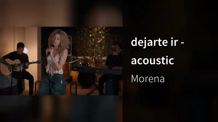 dejarte ir - acoustic