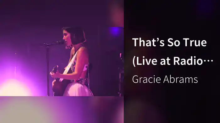 That’s So True (Live From Radio City Music Hall)