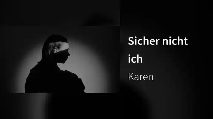 Sicher nicht ich