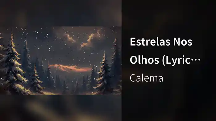 Estrelas Nos Olhos (Lyric Video)