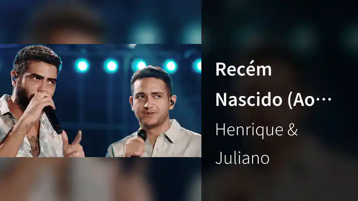 Recém Nascido (Ao Vivo)