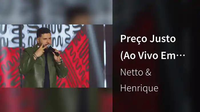 Preço Justo (Ao Vivo Em São José Do Rio Preto / 2024)