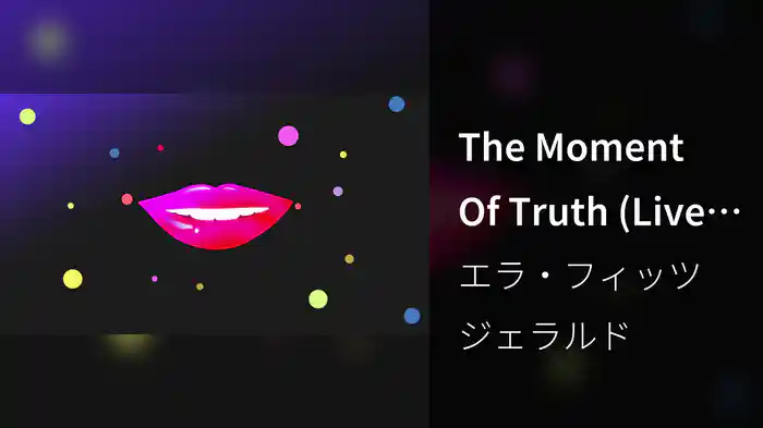 The Moment Of Truth (Live At The Coliseum)