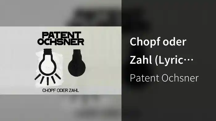 Chopf oder Zahl (Lyric Video)