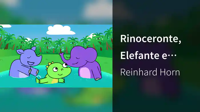 Rinoceronte, Elefante e Coccodrillo