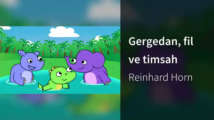 Gergedan, fil ve timsah