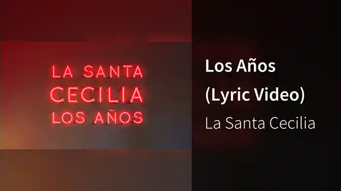 Los Años (Lyric Video)