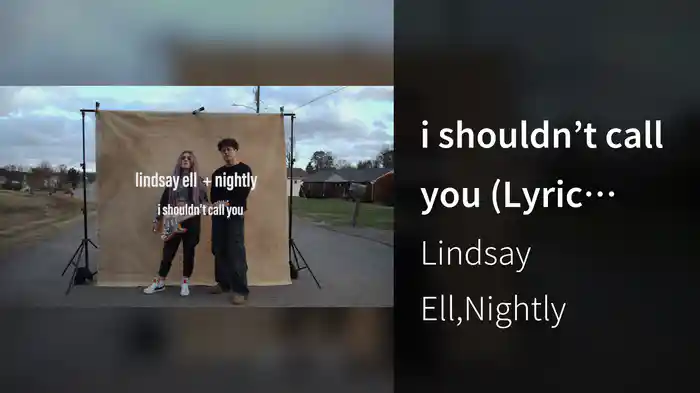 i shouldn’t call you (Lyric Video)