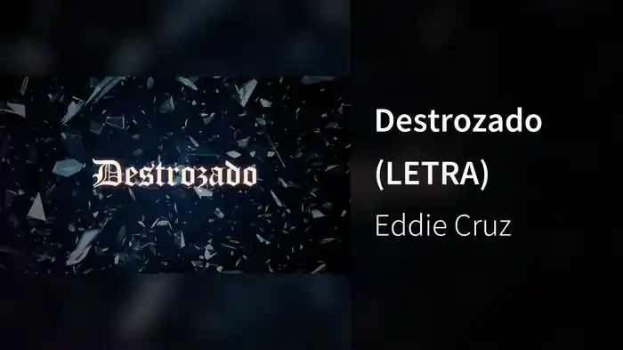 Destrozado (LETRA)