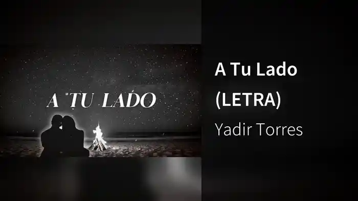 A Tu Lado (LETRA)