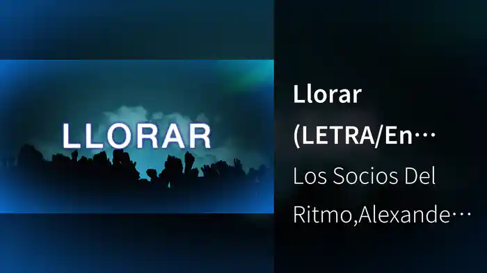 Llorar (LETRA/En Vivo Desde El Auditorio Nacional)