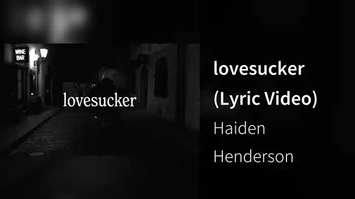 lovesucker (Lyric Video)