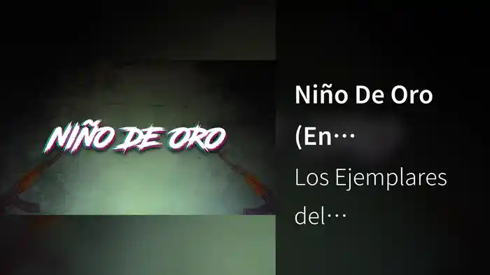 Niño De Oro (En Vivo/LETRA)