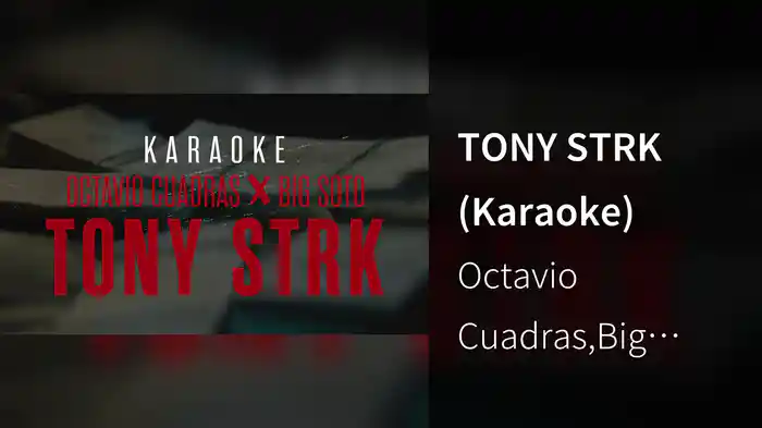 TONY STRK (Karaoke)