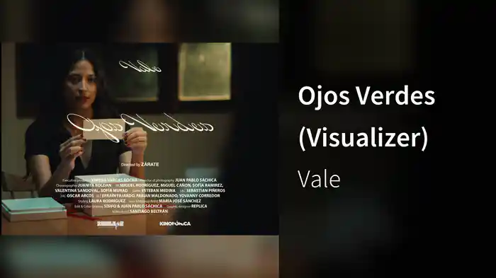 Ojos Verdes (Visualizer)