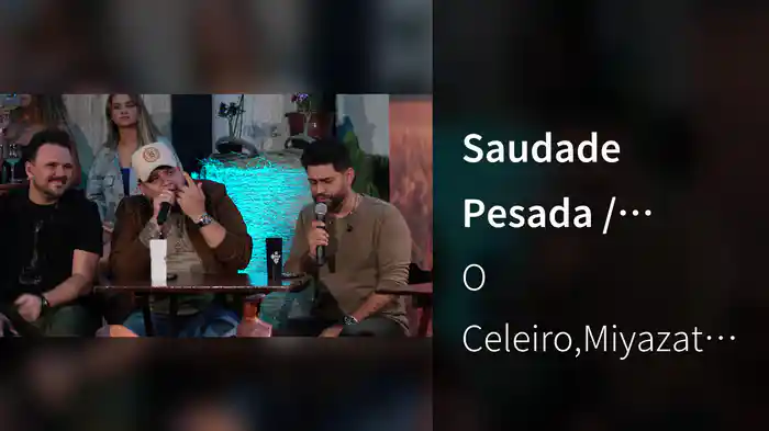 Saudade Pesada / Pedaço De Minha Vida / Amor Demais (Ao Vivo Em Goiânia / 2024)