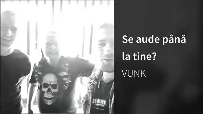 Se aude până la tine?