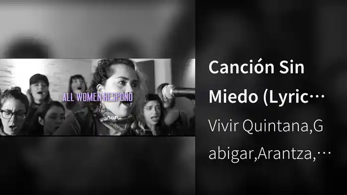 Canción Sin Miedo (Lyric Video/English)