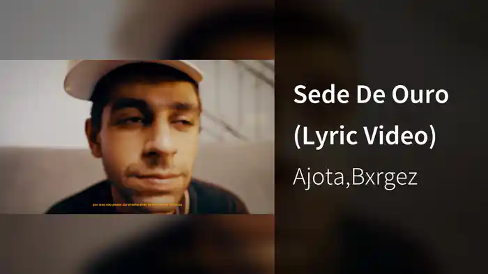 Sede De Ouro (Lyric Video)