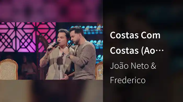 Costas Com Costas (Ao Vivo Em Goiânia / 2024)