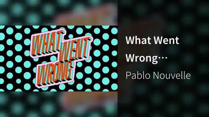 What Went Wrong (Visualizer)