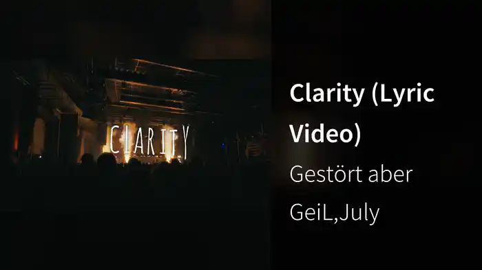 Clarity (Lyric Video)