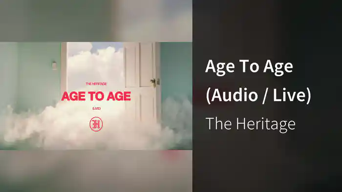 Age To Age (Audio / Live)