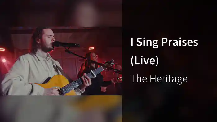 I Sing Praises (Live)
