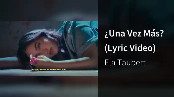¿Una Vez Más? (Lyric Video)