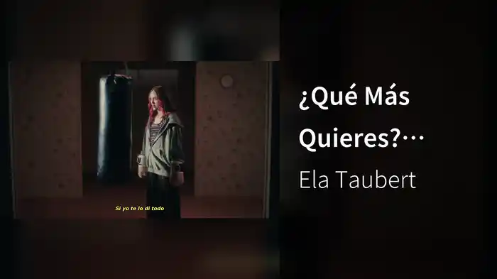 ¿Qué Más Quieres? (Lyric Video)